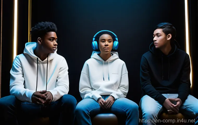 작곡가 자격증과 사운드 디자인 - **Prompt Title: AI's Embrace in the Audio Studio**

    **Description:** A contemporary audio engine...